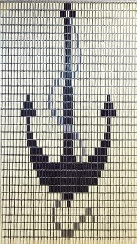 Vliegengordijn Bouwpakket Anker 100x240cm 2 Vliegengordijn Bouwpakket Anker 100x240cm - Afbeelding 2