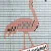 Vliegengordijn Bouwpakket Flamingo 100x240cm