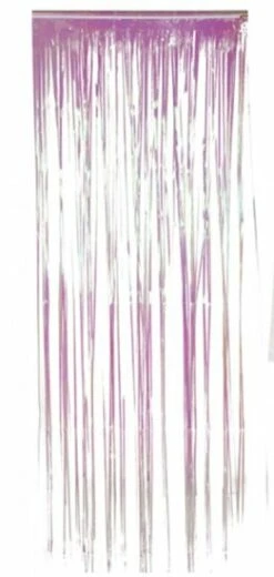 Deurgordijn Roze Holografisch 75x210cm