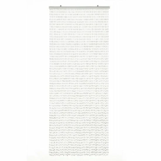 Kralengordijn Charlotte 90x220cm Wit (79 Strengen) 3 Kralengordijn Charlotte 90x220cm Wit (79 Strengen) - Afbeelding 3