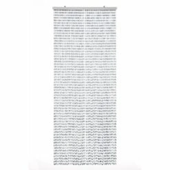 Kralengordijn Charlotte 100x240cm Grijs (88 Strengen) 5 Kralengordijn Charlotte 100x240cm Grijs (88 Strengen) -SchutzRollo Winkel 1946728233