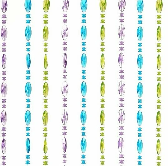 Kralengordijn Parels Ocean 90x200cm (30 Strengen) 1 Kralengordijn Parels Ocean 90x200cm (30 Strengen)