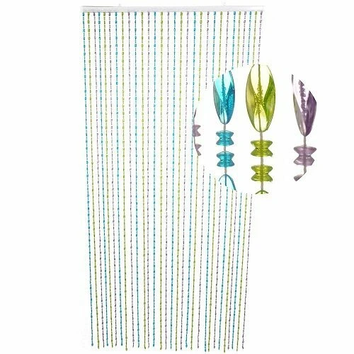 Kralengordijn Parels Ocean 90x200cm (30 Strengen) 3 Kralengordijn Parels Ocean 90x200cm (30 Strengen) - Afbeelding 3