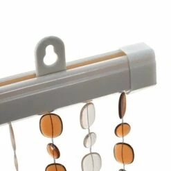 Kralengordijn Pailletten Bruin 90x200cm (49 Strengen) 3 Kralengordijn Pailletten Bruin 90x200cm (49 Strengen) -SchutzRollo Winkel 1949321007 2