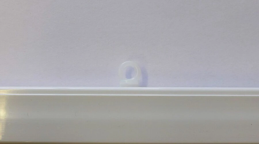 Kralengordijn Zwart/wit/oranje 90x200cm 3 Kralengordijn Zwart/wit/oranje 90x200cm - Afbeelding 3