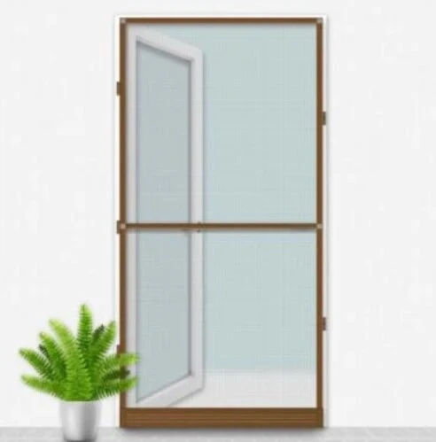 Vaste Hordeur Louisiana 100x215cm Bruin 1 Vaste Hordeur Louisiana 100x215cm Bruin