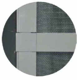 Schuifpui Hor / Veranda Hordeur Wit (150x220cm Max) -SchutzRollo Winkel 1972827777