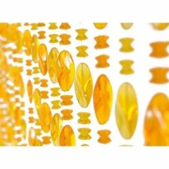 Kralengordijn Parels Honing 90x200cm (30 Strengen) -SchutzRollo Winkel 1974174555