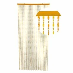 Kralengordijn Parels Honing 90x200cm (30 Strengen) -SchutzRollo Winkel 1974174558