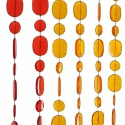 Kralengordijn Pailletten Gekleurd 90x200cm (49 Strengen) -SchutzRollo Winkel 1974177942