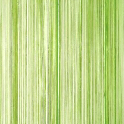 Draadjesgordijn Lime Groen 100x250cm 1 Draadjesgordijn Lime Groen 100x250cm