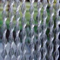Fabrieksverkoop: Vliegengordijn Twist Transparant 100x220cm