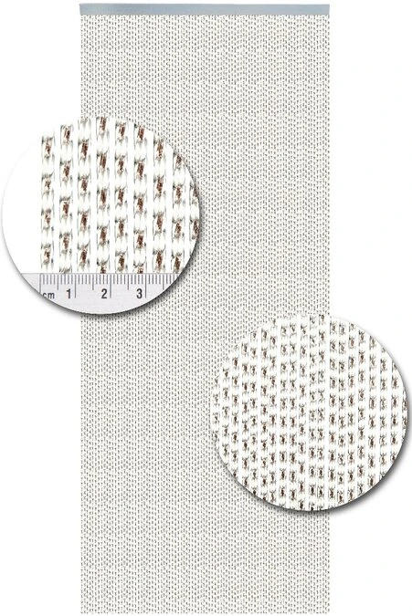 Vliegengordijn Luxe Lucca Bruin 100x240cm 2 Vliegengordijn Luxe Lucca Bruin 100x240cm - Afbeelding 2