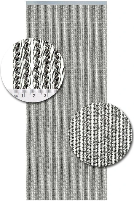 Vliegengordijn Luxe Venetië Bruin 100x240cm 2 Vliegengordijn Luxe Venetië Bruin 100x240cm - Afbeelding 2