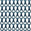 Aluminium Ketting Vliegengordijn Op Maat: Blauw Glans