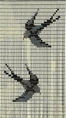 Vliegengordijn Op Maat: Vogels Creme (bouwpakket) 1 Vliegengordijn Op Maat: Vogels Creme (bouwpakket)
