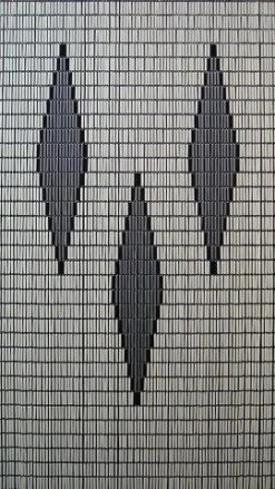 Vliegengordijn Op Maat: 3 Ruiten Verspringend (bouwpakket)