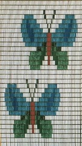 Vliegengordijn Op Maat: Vlinders (bouwpakket) 1 Vliegengordijn Op Maat: Vlinders (bouwpakket)