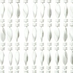 Vliegengordijn Kralen Op Maat: Chios Wit