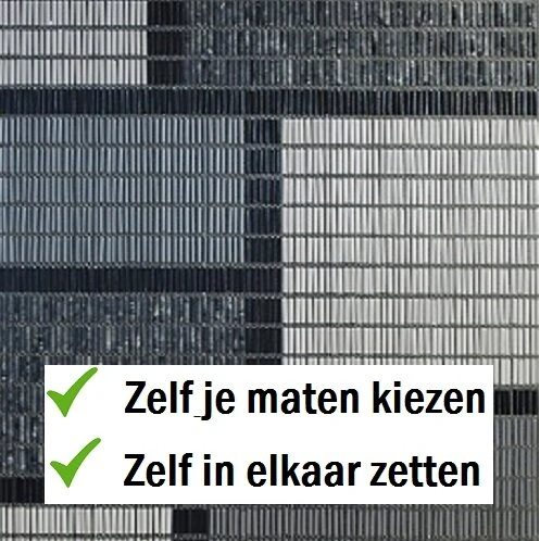 Vliegengordijn Op Maat: Combi Hulzen (bouwpakket) 1 Vliegengordijn Op Maat: Combi Hulzen (bouwpakket)