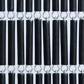 Vliegengordijn Hulzen Zwart Recht 90x210cm 1 Vliegengordijn Hulzen Zwart Recht 90x210cm