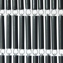 Vliegengordijn Hulzen Antraciet Recht 100x240cm 1 Vliegengordijn Hulzen Antraciet Recht 100x240cm