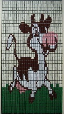 Vliegengordijn Hulzen Koe 90x210cm