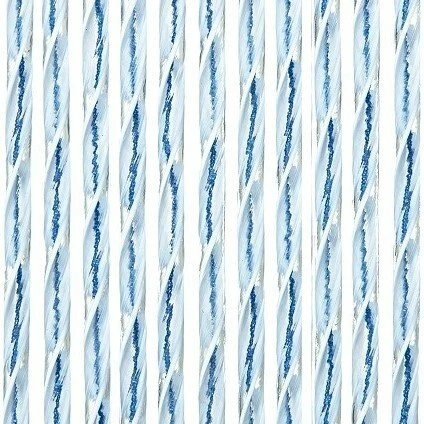 Vliegengordijn Luxe Bali Blauw-transparant 92x210cm 1 Vliegengordijn Luxe Bali Blauw-transparant 92x210cm