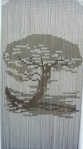 Vliegengordijn Kettingen Bonsai Boom 90x210cm 1 Vliegengordijn Kettingen Bonsai Boom 90x210cm