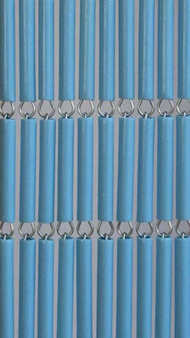 Vliegengordijn Op Maat: Hulzen Turquoise (kant En Klaar) 2 Vliegengordijn Op Maat: Hulzen Turquoise (kant En Klaar) - Afbeelding 2