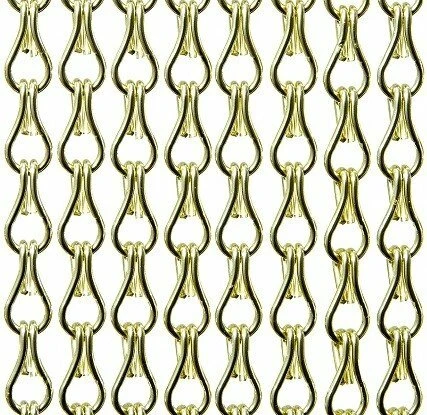 Vliegengordijn Kettingen Lime Glans 90x210cm 1 Vliegengordijn Kettingen Lime Glans 90x210cm