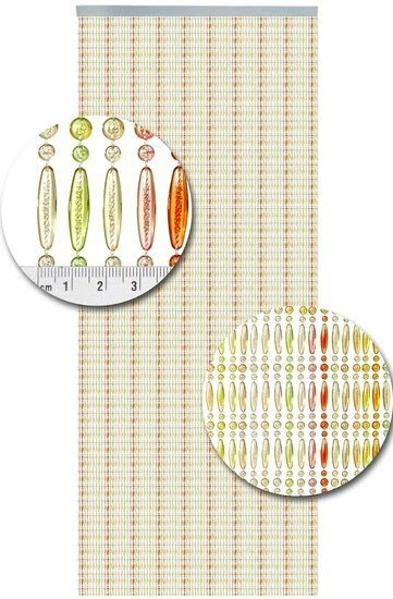 Vliegengordijn Kralen Recht Kleurenmix 90x210cm 2 Vliegengordijn Kralen Recht Kleurenmix 90x210cm - Afbeelding 2