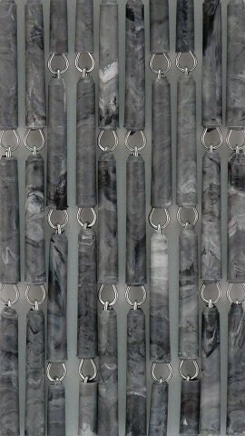 Vliegengordijn Op Maat: Hulzen Grijs Gevlekt Verspringen (kant En Klaar) 2 Vliegengordijn Op Maat: Hulzen Grijs Gevlekt Verspringen (kant En Klaar) - Afbeelding 2