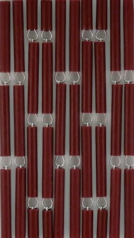 Vliegengordijn Op Maat: Hulzen Bordeaux Verspringen (kant En Klaar) 2 Vliegengordijn Op Maat: Hulzen Bordeaux Verspringen (kant En Klaar) - Afbeelding 2