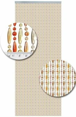 Vliegengordijn Kralen Kleurenmix 90x210cm 3 Vliegengordijn Kralen Kleurenmix 90x210cm -SchutzRollo Winkel 1979365254