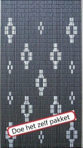 Vliegengordijn Bouwpakket Sterrenhemel 90x210cm 1 Vliegengordijn Bouwpakket Sterrenhemel 90x210cm