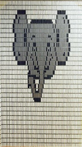 Vliegengordijn Op Maat: Olifantskop (kant En Klaar) 1 Vliegengordijn Op Maat: Olifantskop (kant En Klaar)