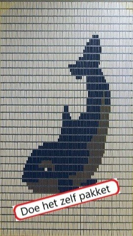 Vliegengordijn Bouwpakket Orka 90x210cm 1 Vliegengordijn Bouwpakket Orka 90x210cm