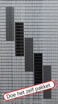 Vliegengordijn Bouwpakket 5 Blokken 90x210cm