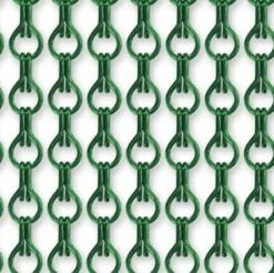 Vliegengordijn Kettingen Groen Glans 100x240cm