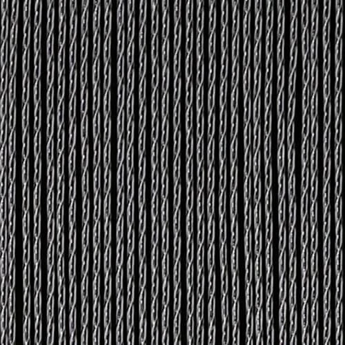 Vliegengordijn Luxe Bali Zwart-transparant 100x240cm 1 Vliegengordijn Luxe Bali Zwart-transparant 100x240cm