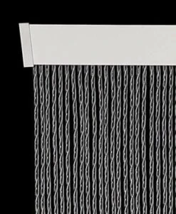 Vliegengordijn Luxe Bali Zwart-transparant 100x240cm 6 Vliegengordijn Luxe Bali Zwart-transparant 100x240cm -SchutzRollo Winkel 1979366715