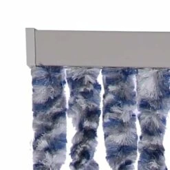 Vliegengordijn Kattenstaart 100x240cm (blauw/grijs/wit) 4 Vliegengordijn Kattenstaart 100x240cm (blauw/grijs/wit) -SchutzRollo Winkel 1979366745