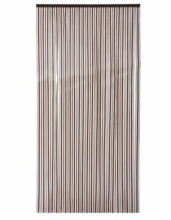 Vliegengordijn Pvc Zwaar Donkerbruin 100x220cm -SchutzRollo Winkel 1979366844