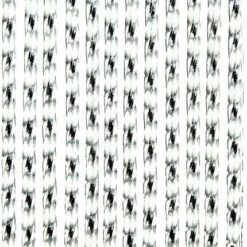 Vliegengordijn Luxe Lucca Zwart 92x210cm