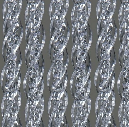 Vliegengordijn Orchidea 90x220cm (transparant) 1 Vliegengordijn Orchidea 90x220cm (transparant)