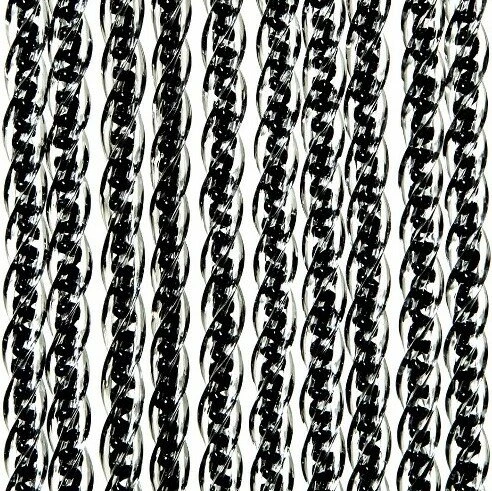 Vliegengordijn Luxe Venetië Zwart 92x210cm 1 Vliegengordijn Luxe Venetië Zwart 92x210cm