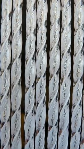 Vliegengordijn Luxe Bali Wit-transparant 92x210cm 4 Vliegengordijn Luxe Bali Wit-transparant 92x210cm - Afbeelding 4