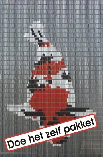 Vliegengordijn Bouwpakket Karper 90x210cm 1 Vliegengordijn Bouwpakket Karper 90x210cm