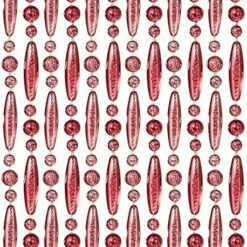 Vliegengordijn Kralen Roze Transparant 90x210cm